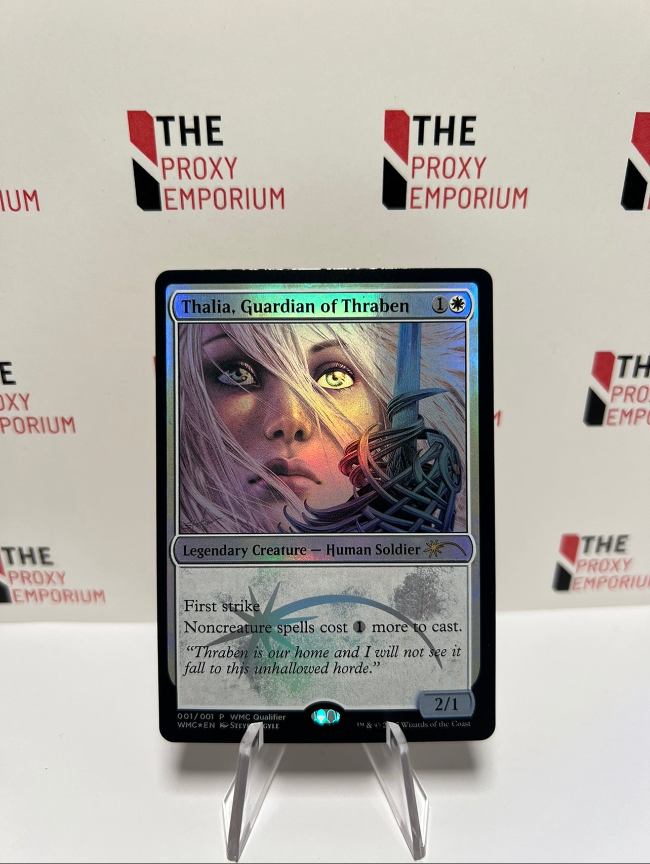 Thalia, Guardian of Thraben (FOIL) - World Magic Cup Qualifiers