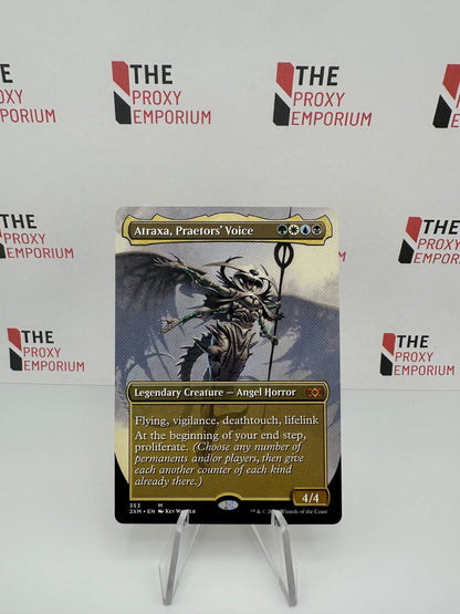 Atraxa, Praetors' Voice (Borderless) - Double Masters - Magic The Gathering Card