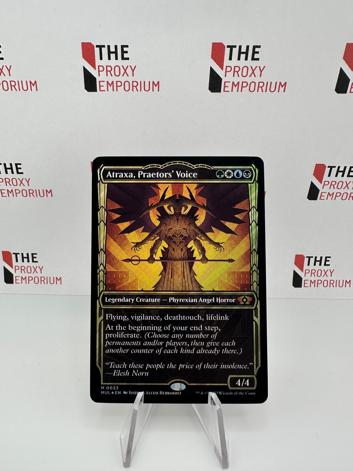 Atraxa, Praetors' Voice (FOIL) - Multiverse Legends