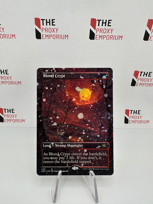 Blood Crypt (GALAXY FOIL, Borderless) - Unfinity