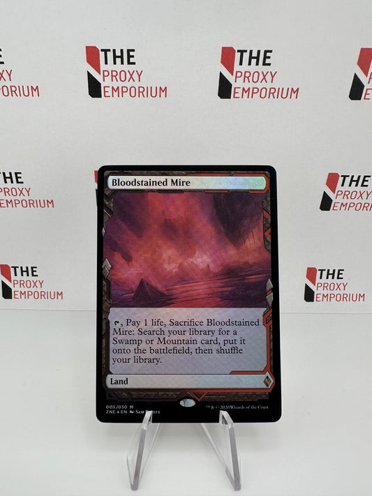 Bloodstained Mire (FOIL) - Zendikar Rising Expeditions - Magic The Gathering Card