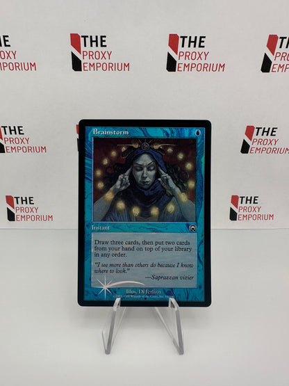 Brainstorm (FOIL) - Mercadian Masques - Magic The Gathering Card