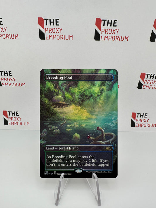 Breeding Pool (FOIL, Borderless) - Unfinity