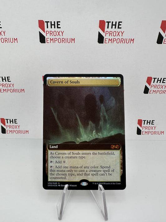 Cavern of Souls (FOIL, Borderless) - Ultimate Box Topper - Magic The Gathering Card