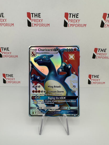 Charizard GX SV49/SV94 (FOIL) - Sun & Moon - Hidden Fates - Pokemon Card