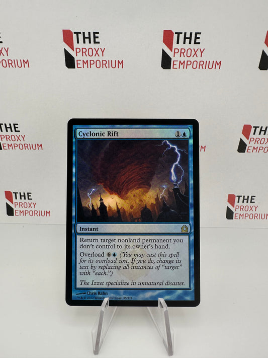 Cyclonic Rift (FOIL) - Return to Ravnica - Magic The Gathering Card