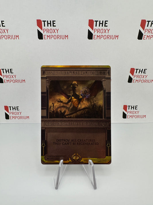 Damnation (FOIL) - Amonkhet Invocations - Magic The Gathering Card