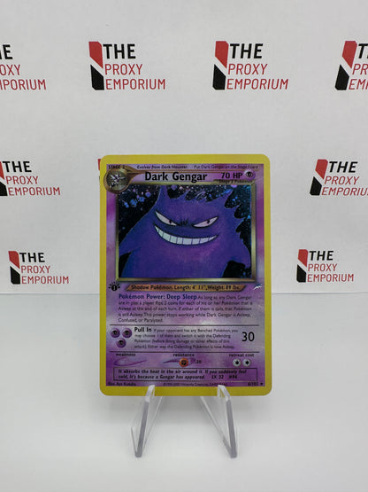 Dark Gengar (HOLO, 1st Edition) - Neo Destiny - Pokemon Card