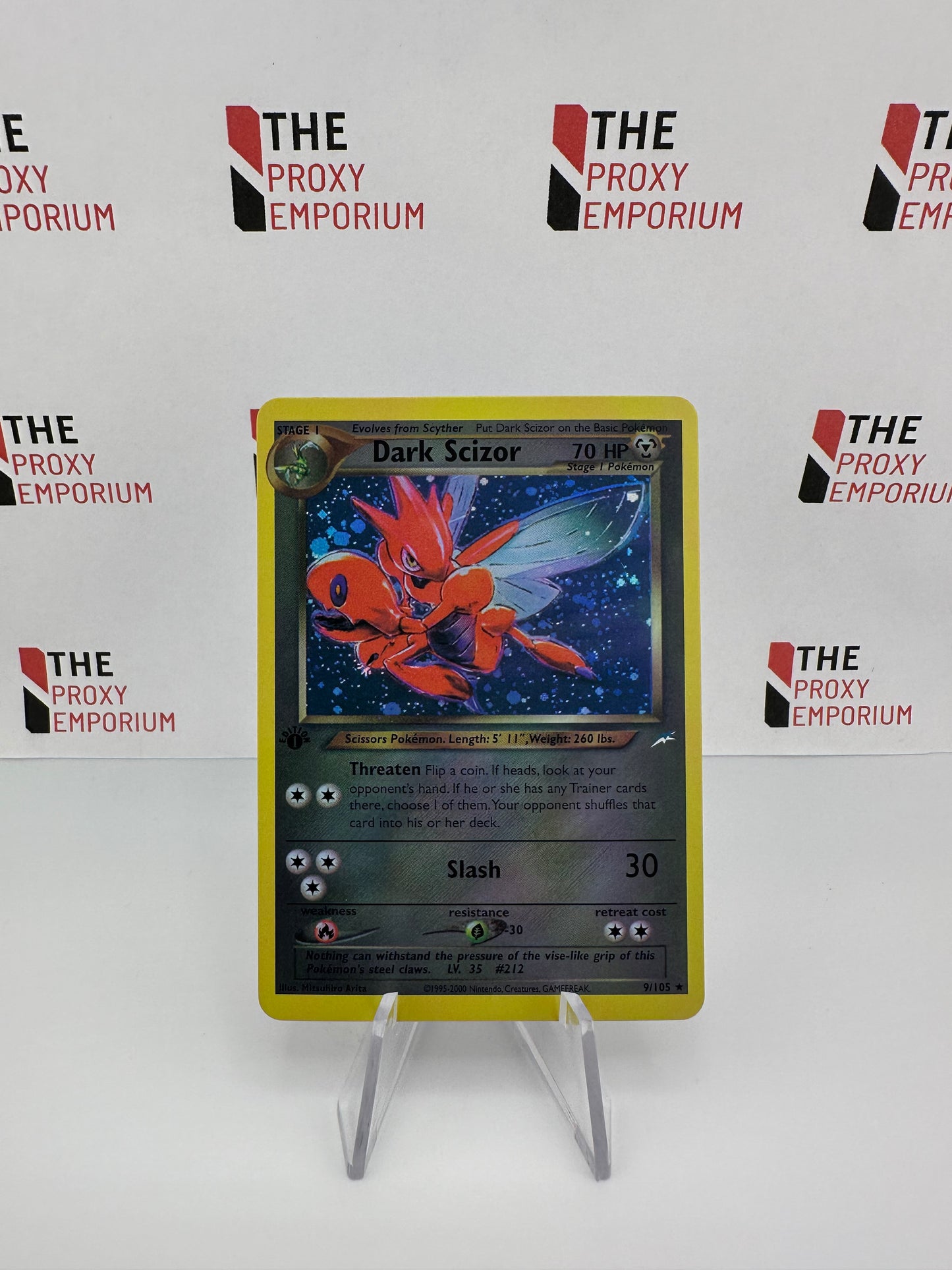 Dark Scizor (HOLO, 1st Edition) - Neo Destiny - Pokemon Card