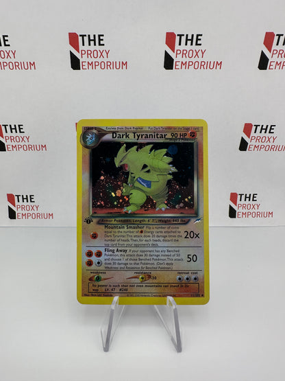 Dark Tyranitar (HOLO, 1st Edition) - Neo Destiny - Pokemon Card