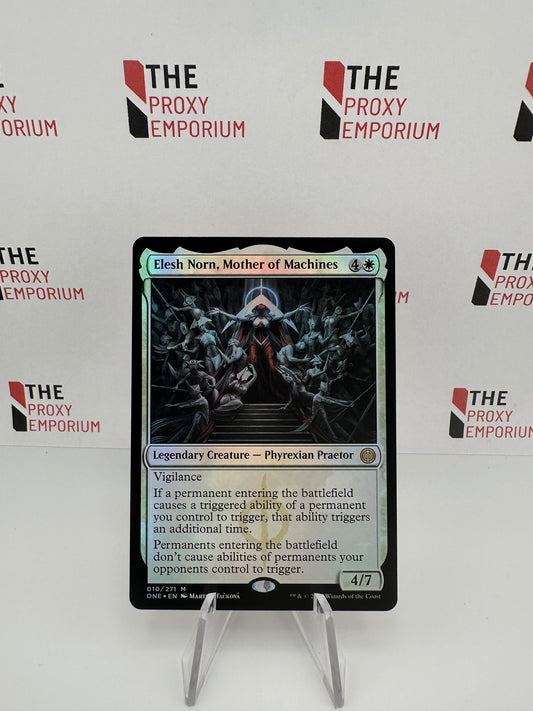 Elesh Norn, Mother of Machines (FOIL) - Phyrexia All Will Be One - Magic The Gathering Card