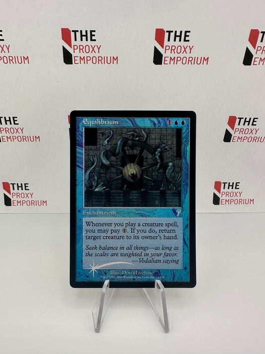 Equilibrium (FOIL) - Seventh Edition - Magic The Gathering Card