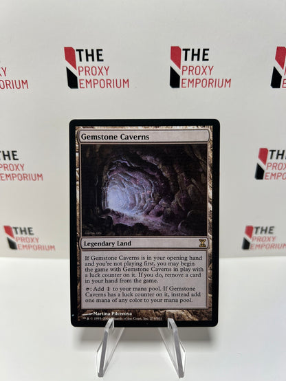 Gemstone Caverns - Time Spiral - Magic The Gathering Card