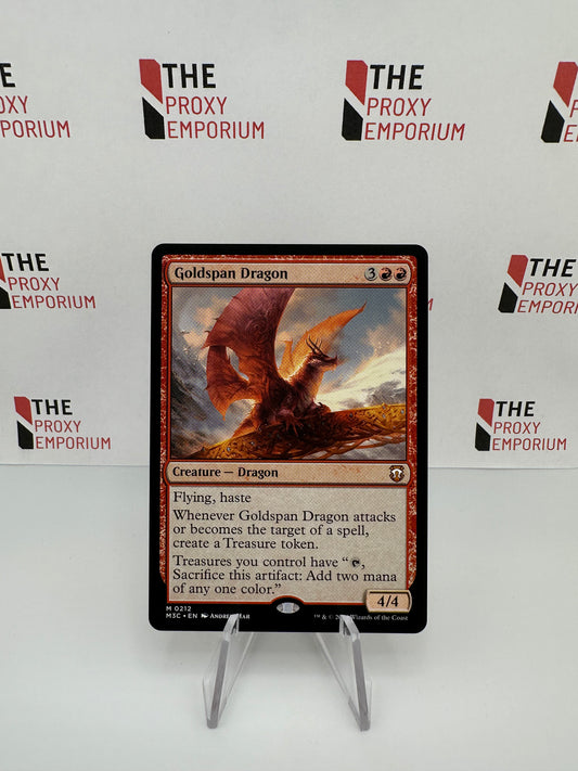 Goldspan Dragon - Modern Horizons 3 Commander - Magic The Gathering Card