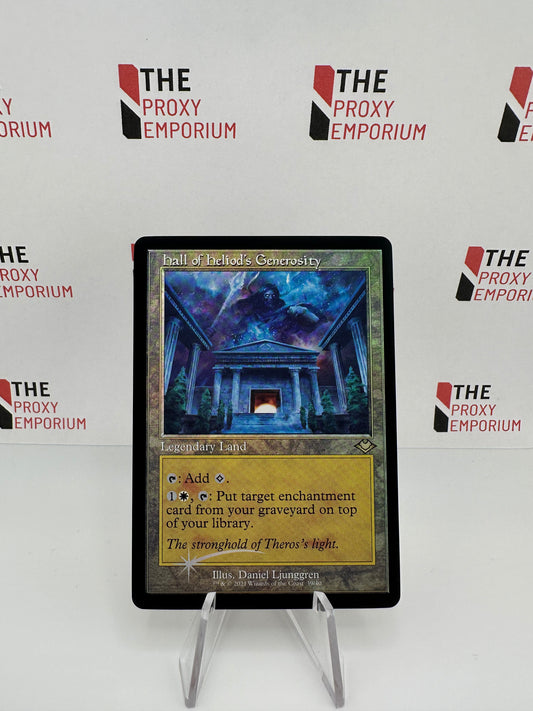 Hall of Heliod's Generosity (FOIL) - Modern Horizons 1 Timeshifts - Magic The Gathering Card