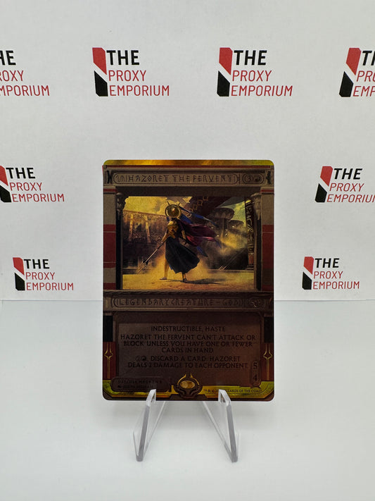 Hazoret the Fervent (FOIL) - Amonkhet Invocations - Magic The Gathering Card