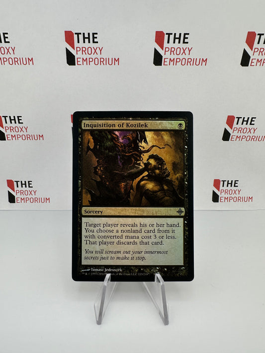 Inquisition of Kozilek (FOIL) - Rise of the Eldrazi - Magic The Gathering Card