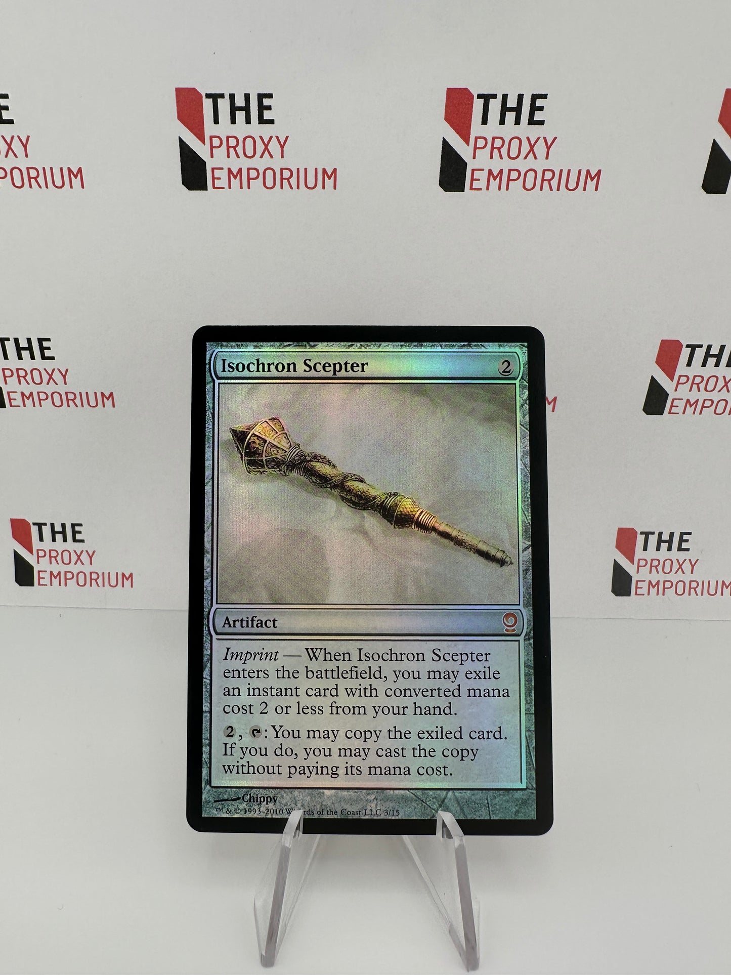 Isochron Scepter (FOIL) - From the Vault Relics