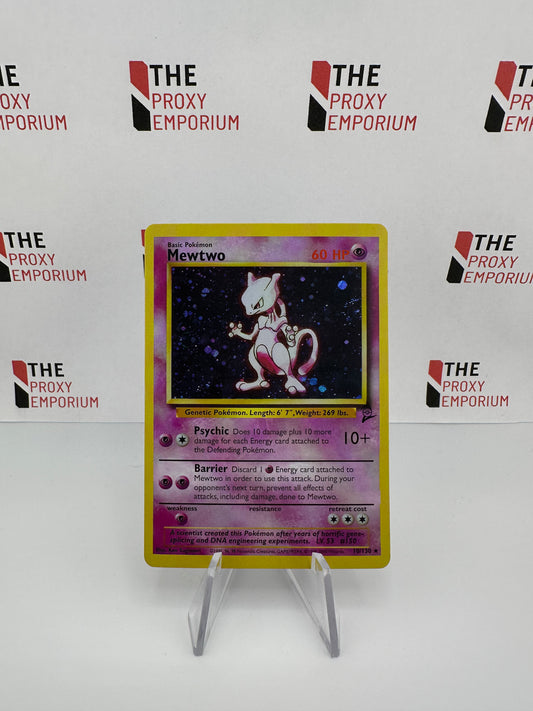 Mewtwo (HOLO) - Base 2 - Pokemon Card