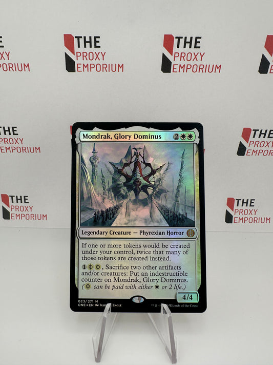 Mondrak, Glory Dominus (FOIL) - Phyrexia All Will Be One - Magic The Gathering Card