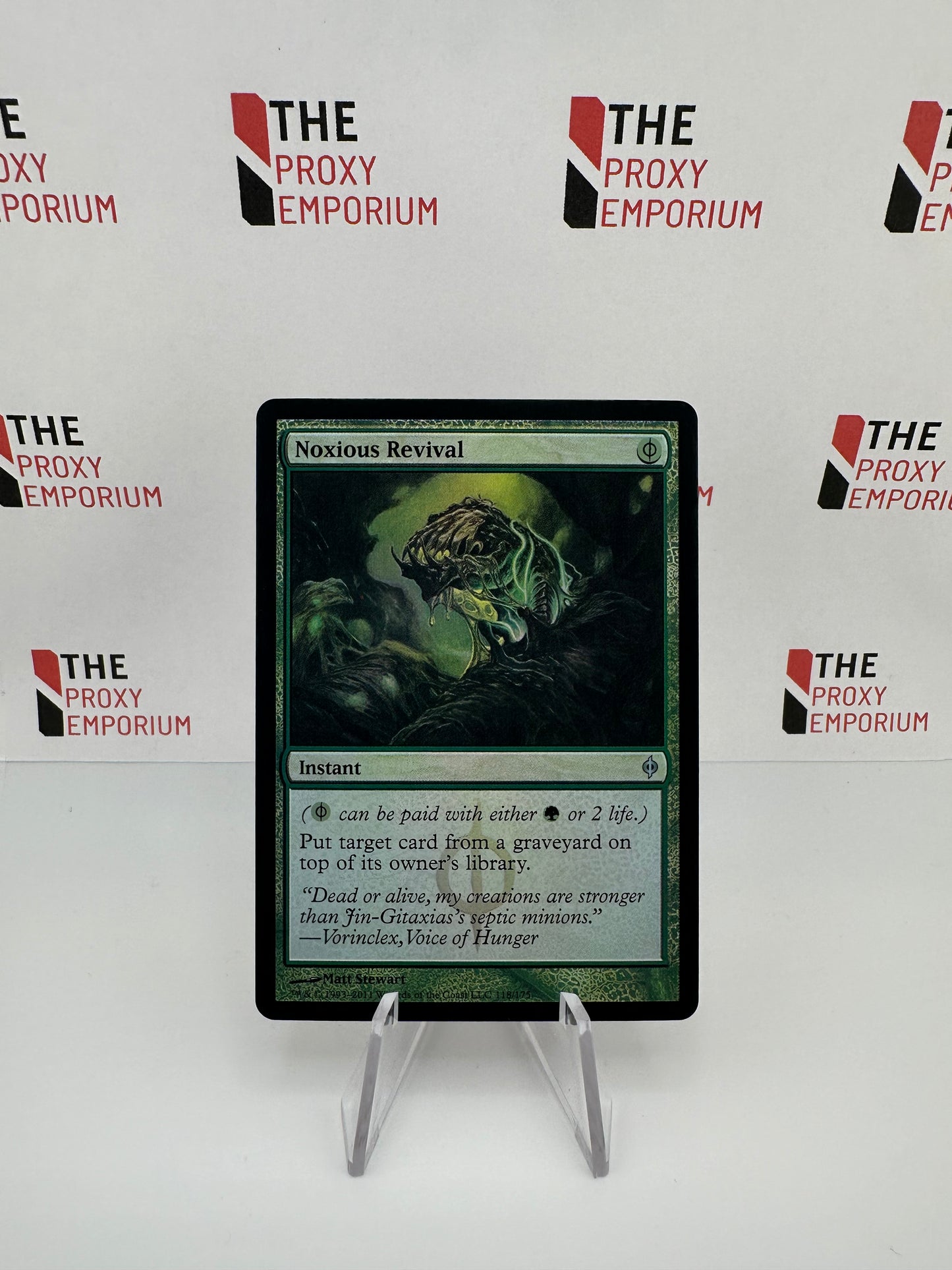 Noxious Revival (FOIL) - New Phyrexia - Magic The Gathering Card