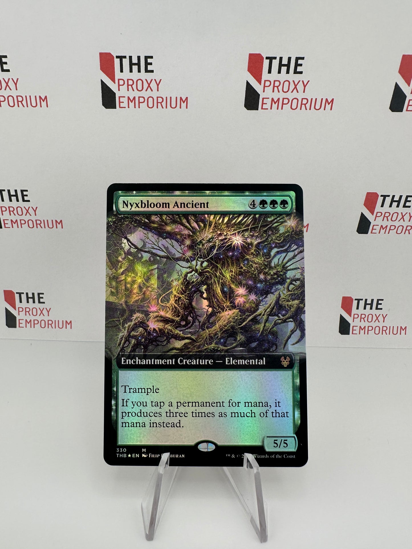 Nyxbloom Ancient (FOIL, Borderless) - Theros Beyond Death - Magic The Gathering Card