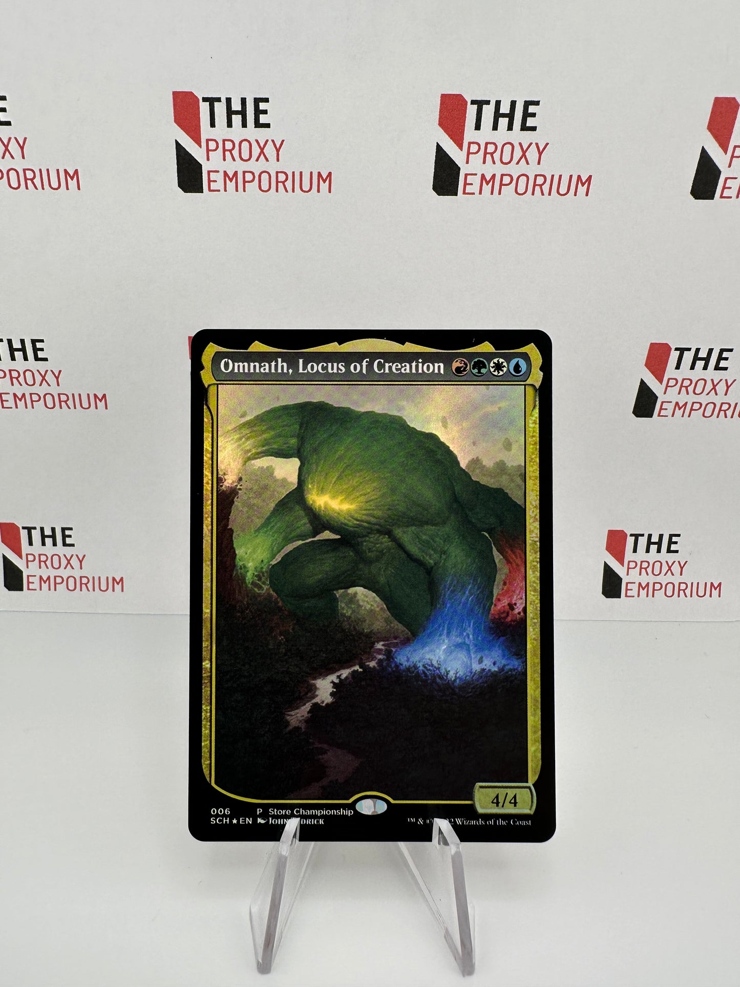 Omnath, Locus of Creation (FOIL) - Store Championships - Magic The Gathering Card