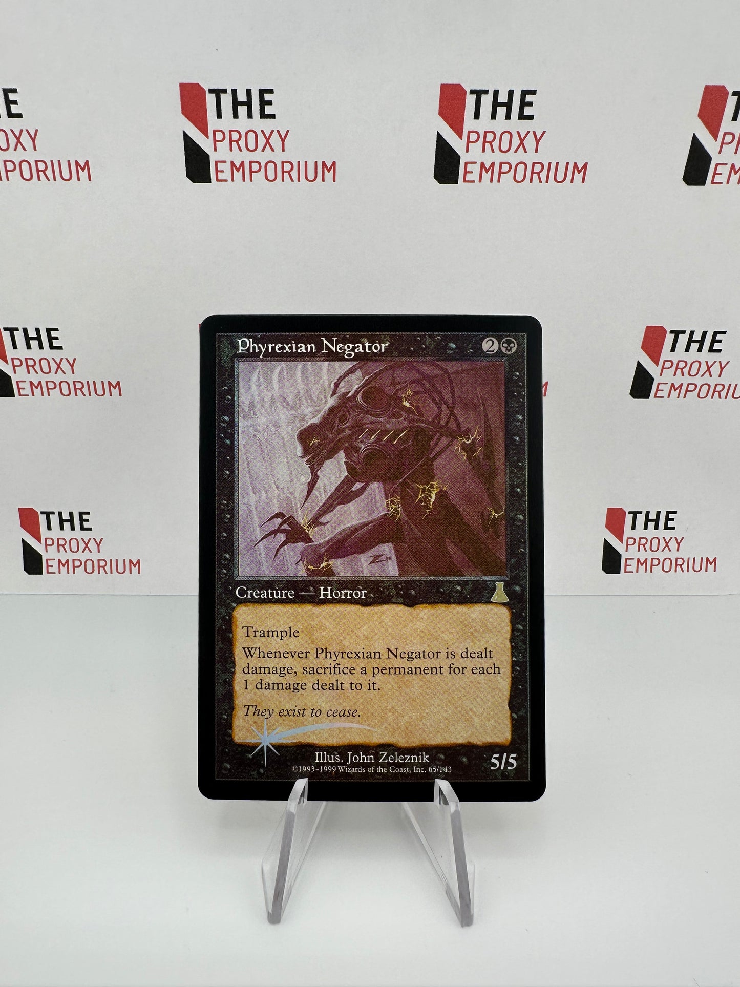 Phyrexian Negator (FOIL) - Urza's Destiny - Magic The Gathering Card