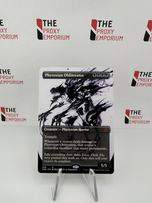 Phyrexian Obliterator (Borderless) - Phyrexia All Will Be One - Magic The Gathering Card