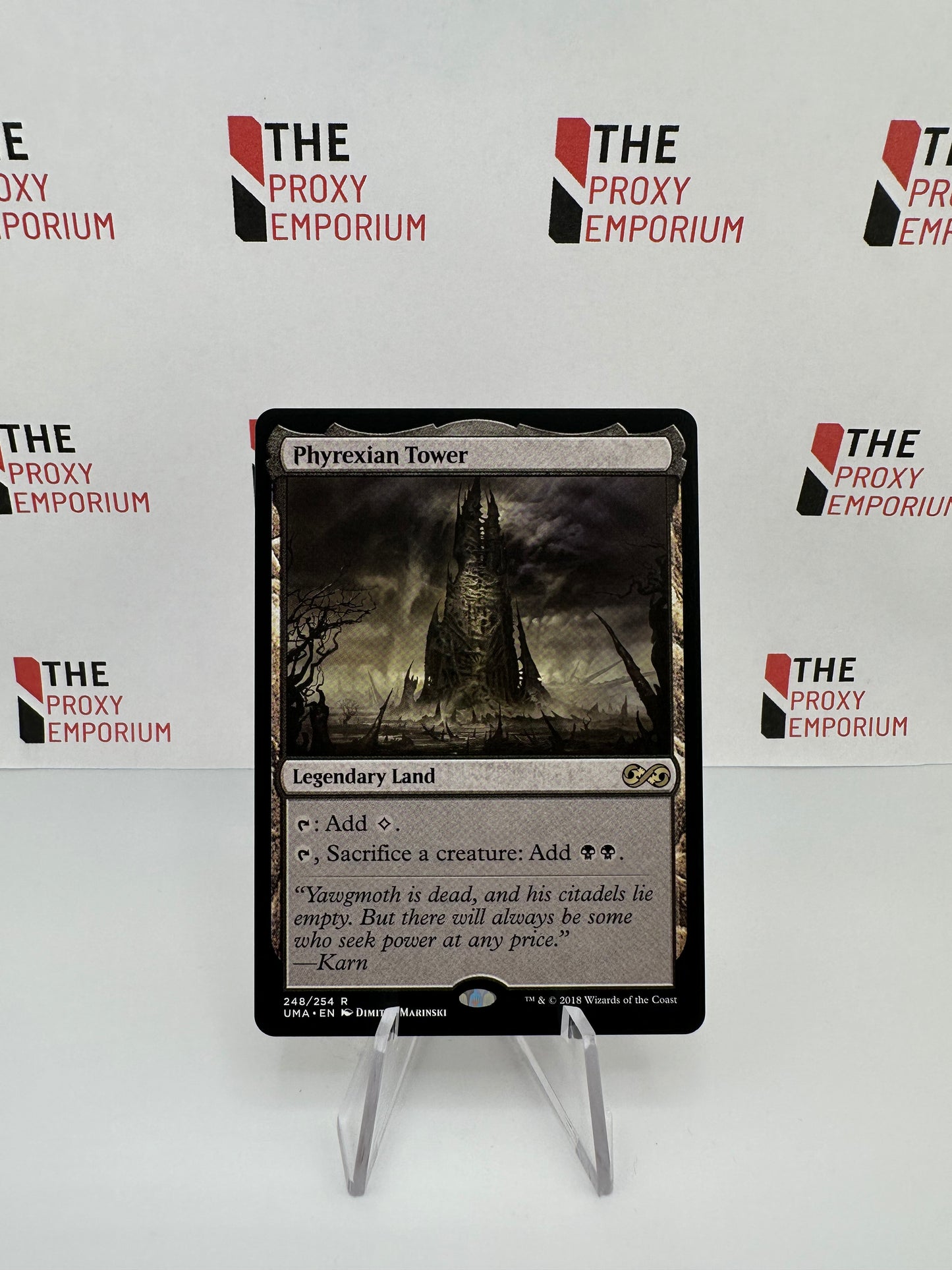 Phyrexian Tower - Ultimate Masters - Magic The Gathering Card