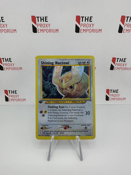 Shining Noctowl (HOLO, 1st Edition) - Neo Destiny - Pokemon Card