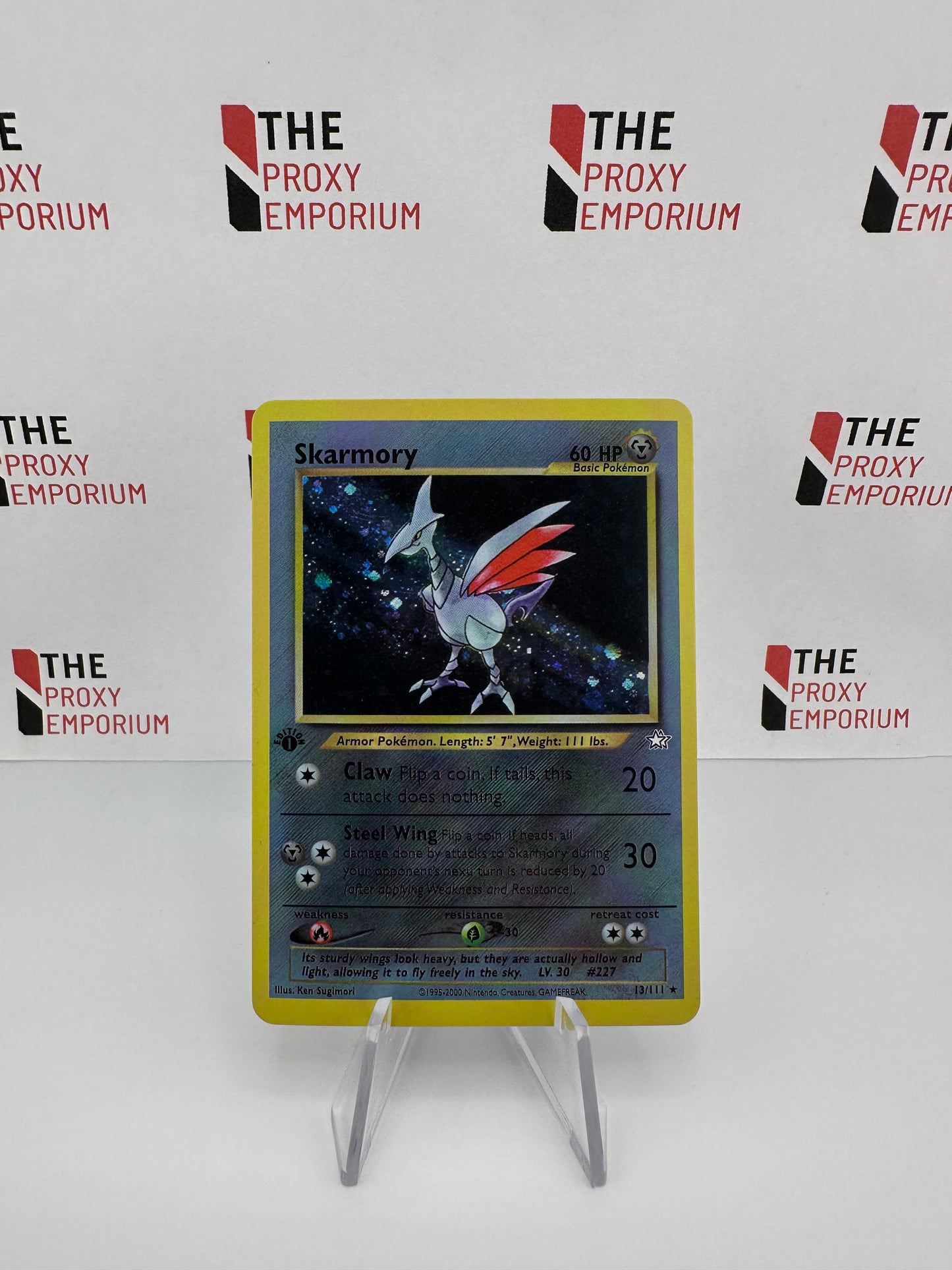 Skarmory (HOLO, 1st Edition) - Neo Genesis - Pokemon Card