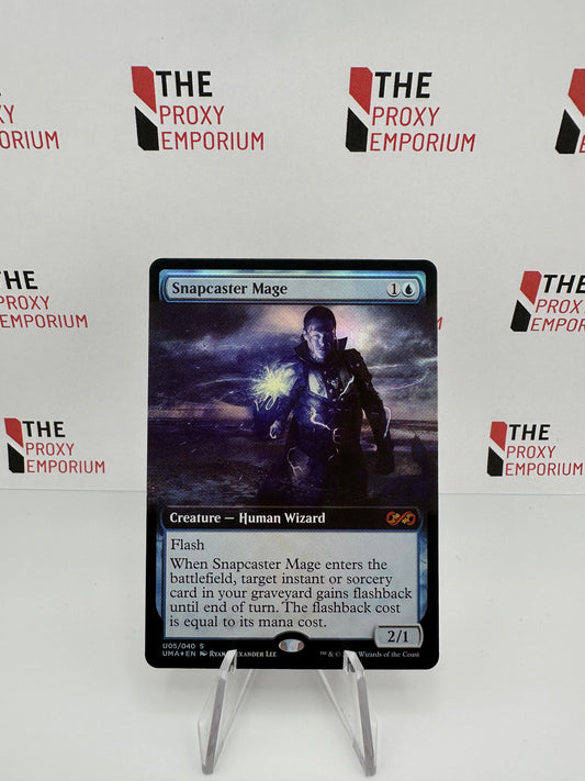 Snapcaster Mage (FOIL, Borderless) - Ultimate Box Topper - Magic The Gathering Card