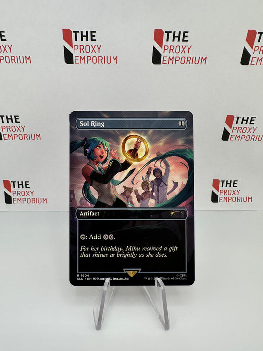 Sol Ring (Borderless) - Secret Lair Drop - Magic The Gathering Card