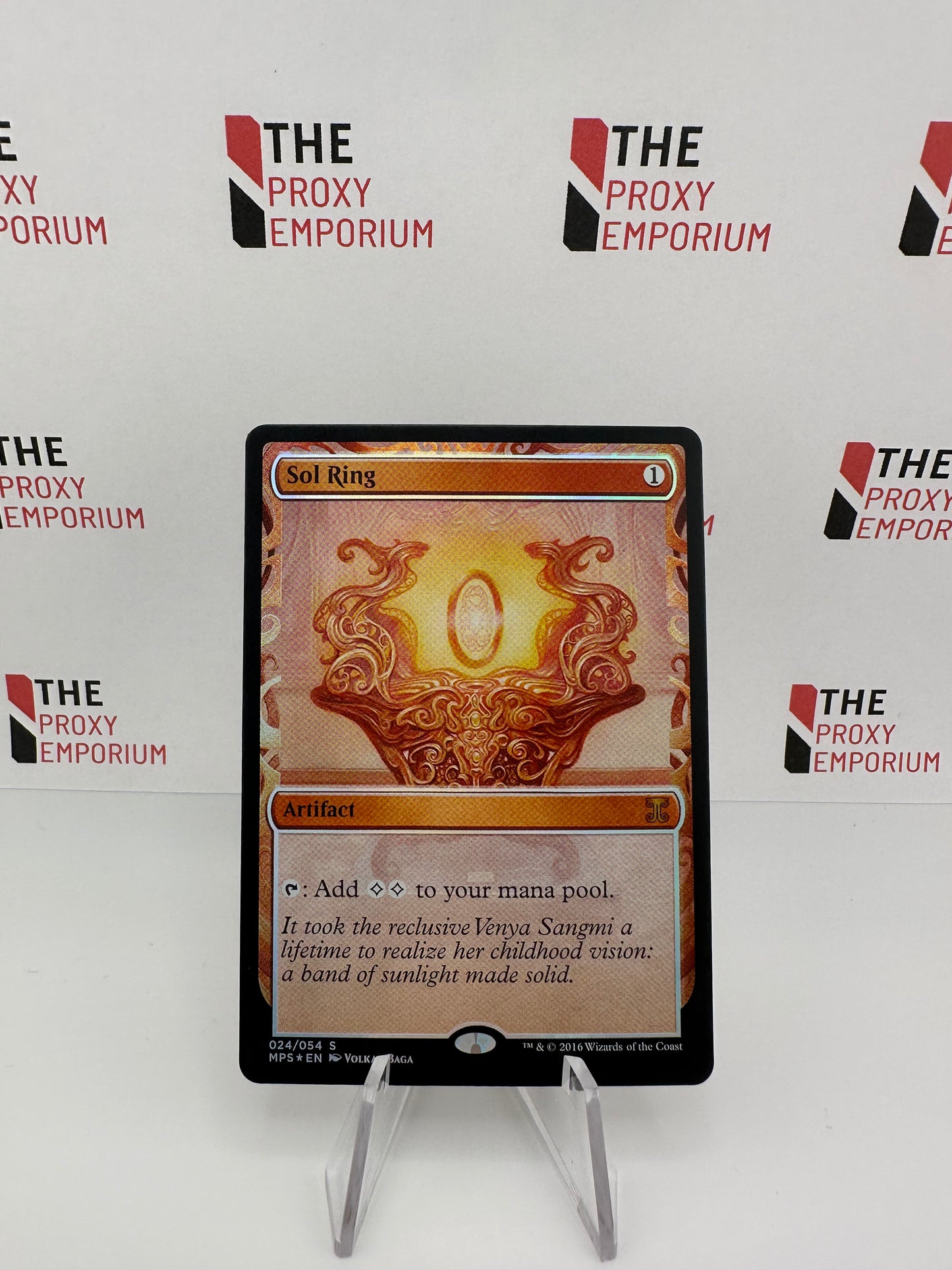 Sol Ring (FOIL) - Kaladesh Inventions - Magic The Gathering Card