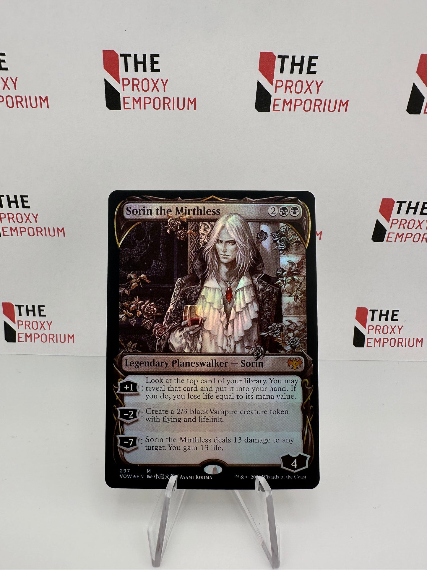 Sorin the Mirthless (FOIL) - Innistrad Crimson Vow - Magic The Gathering Card