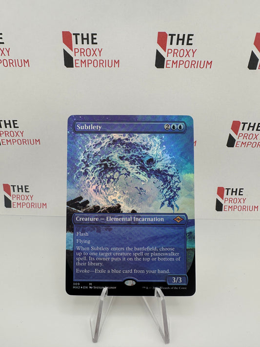 Subtlety (FOIL, Borderless) - Modern Horizons 2