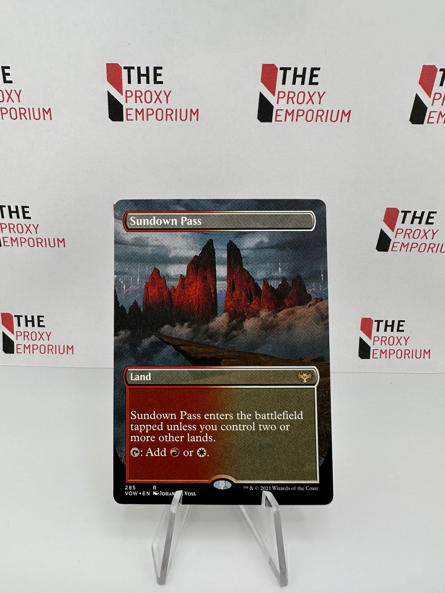 Sundown Pass (Borderless) - Innistrad Crimson Vow