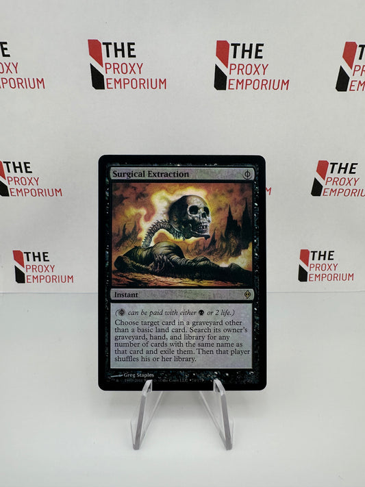 Surgical Extraction (FOIL) - New Phyrexia Promos - Magic The Gathering Card