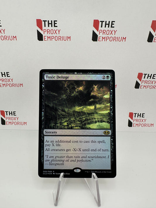 Toxic Deluge (FOIL) - Commander Collection Black - Magic The Gathering Card