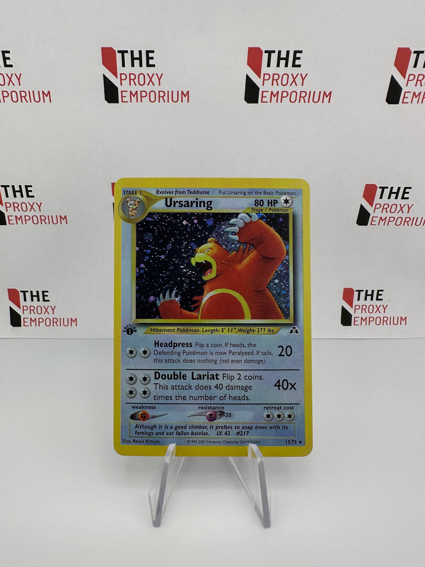 Ursaring (HOLO, 1st Edition) - Neo Discovery - Pokemon Card