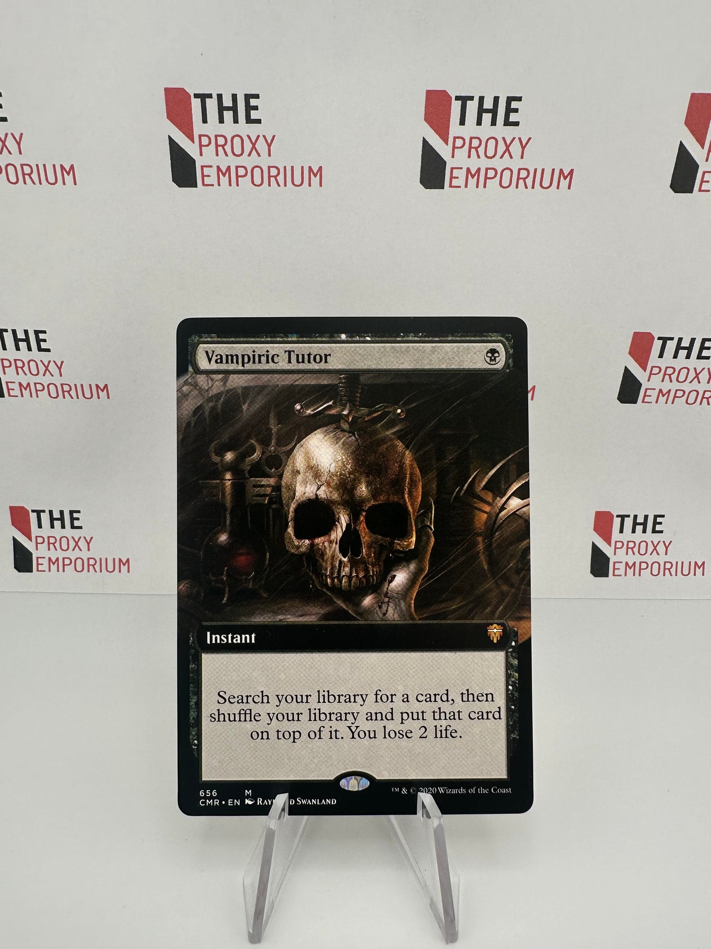 Vampiric Tutor (Borderless) - Commander Legends - Magic The Gathering Card