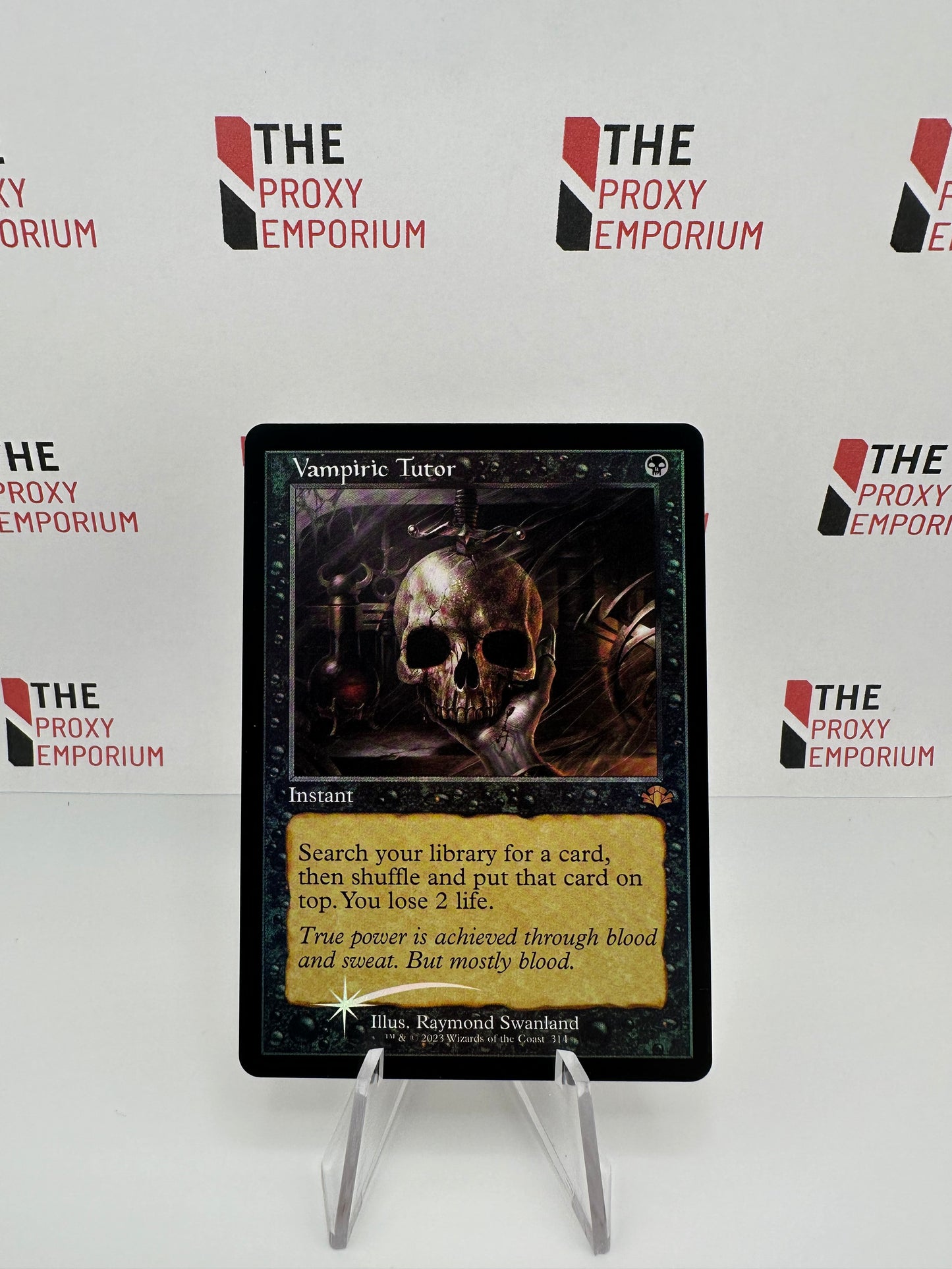 Vampiric Tutor (FOIL) - Dominaria Remastered - Magic The Gathering Card