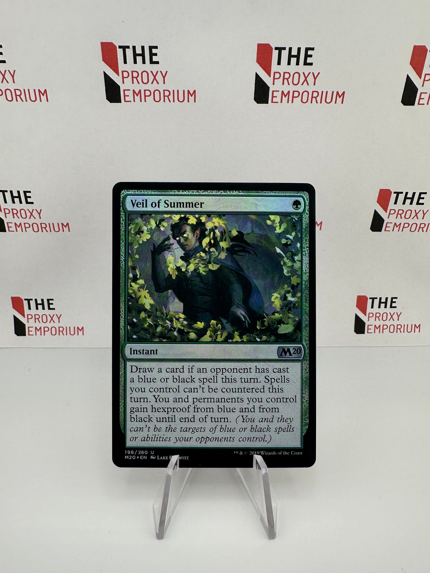 Veil of Summer (FOIL) - Core Set 2020 - Magic The Gathering Card