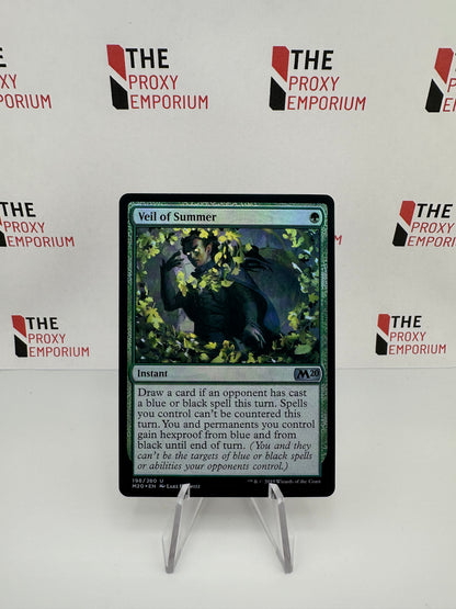 Veil of Summer (FOIL) - Core Set 2020 - Magic The Gathering Card