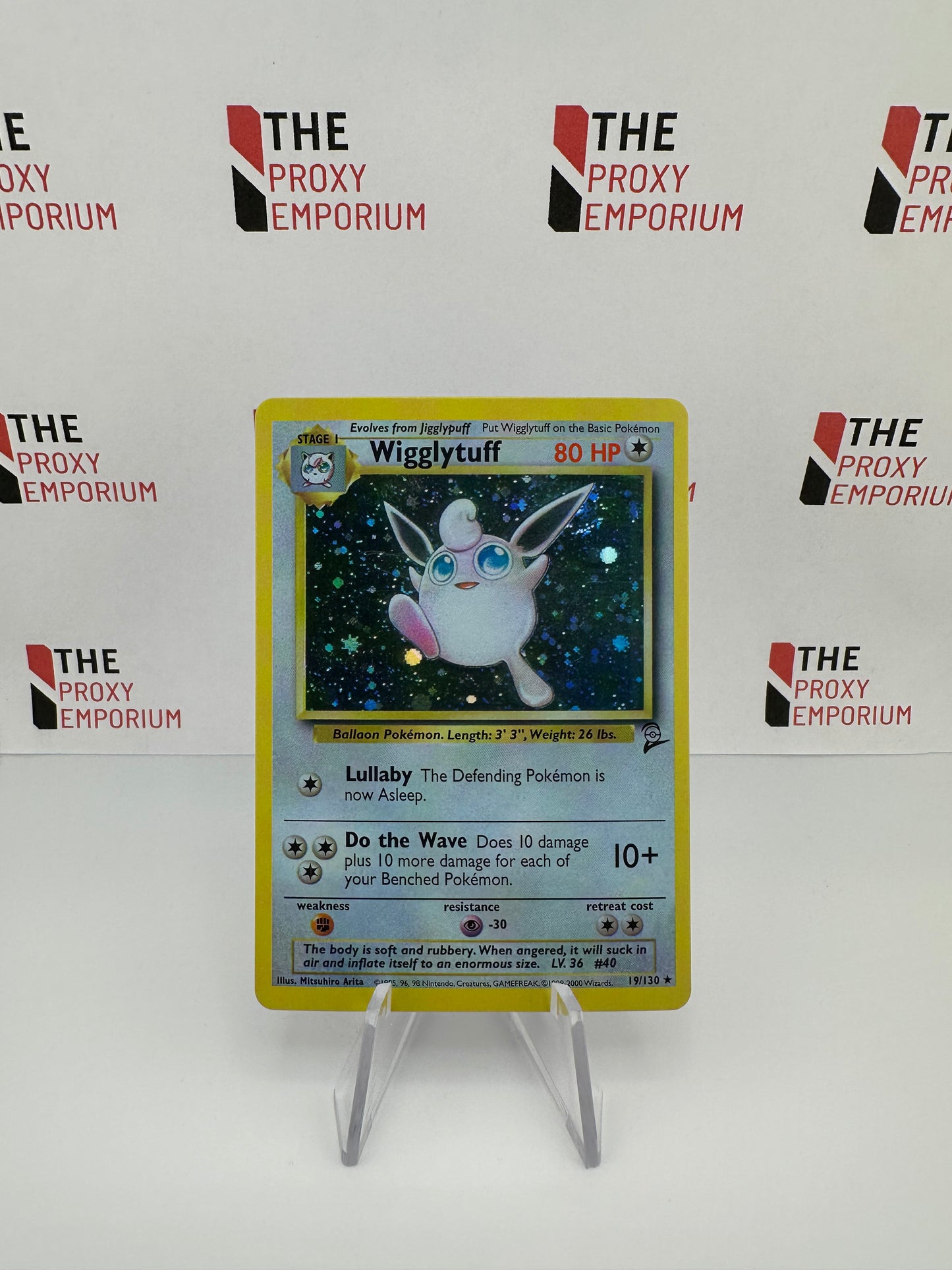 Wigglytuff (HOLO) - Base 2 - Pokemon Card