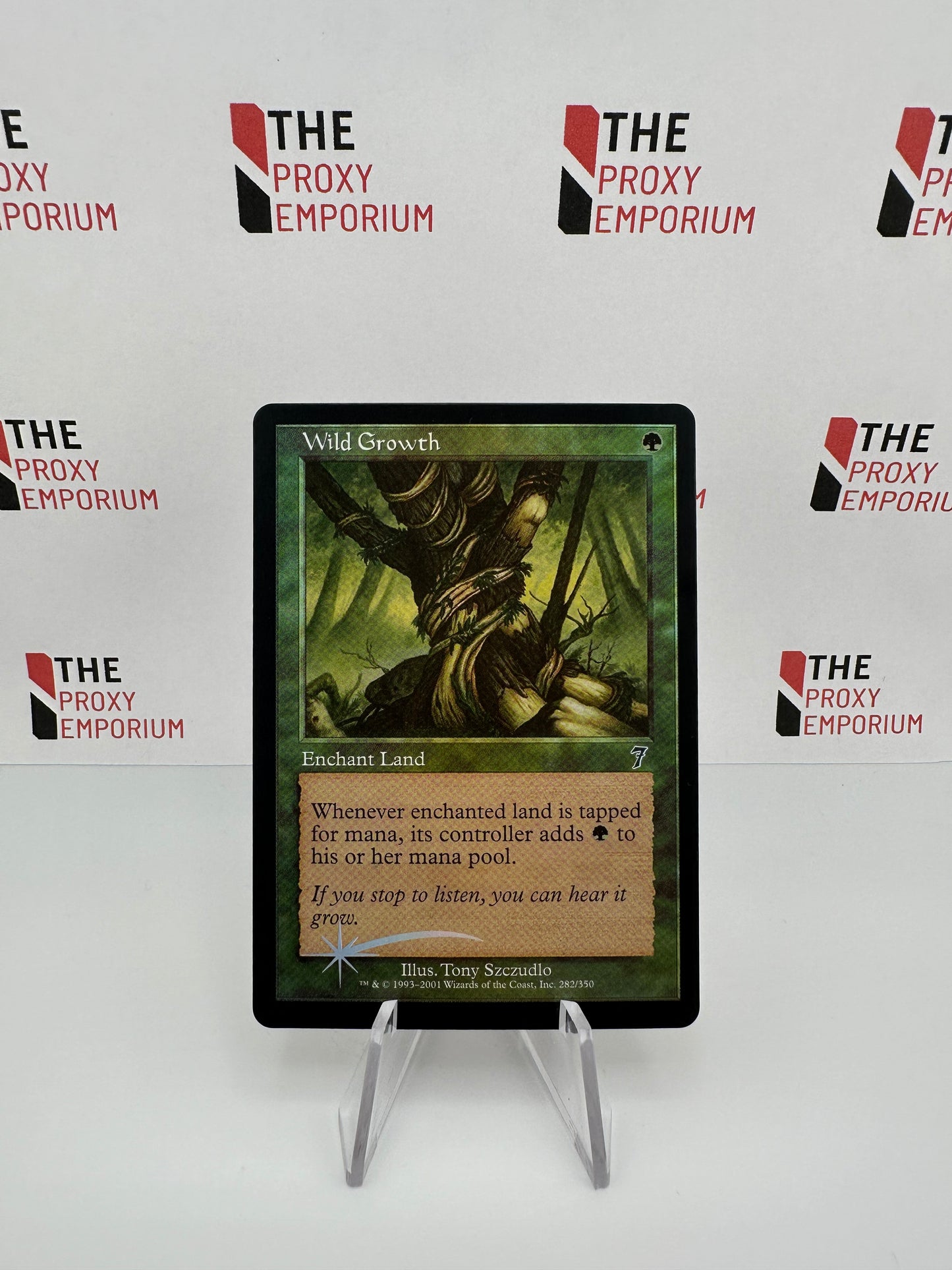 Wild Growth (FOIL) - Seventh Edition - Magic The Gathering Card