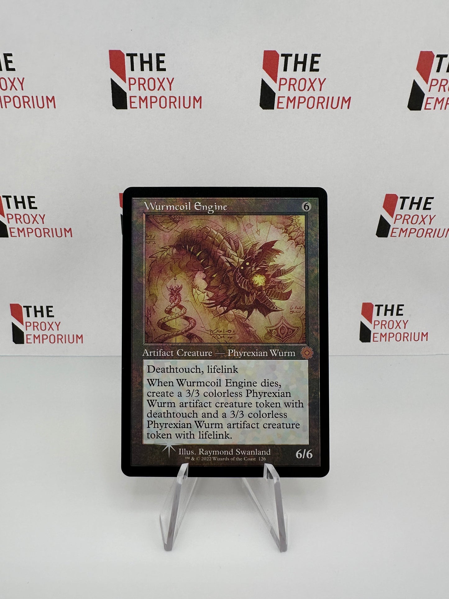 Wurmcoil Engine (FOIL) - The Brothers' War Retro Artifacts - Magic The Gathering Card