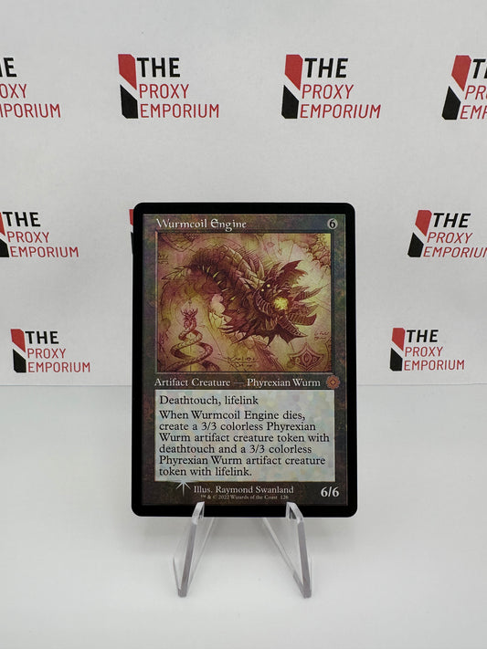 Wurmcoil Engine (FOIL) - The Brothers' War Retro Artifacts - Magic The Gathering Card