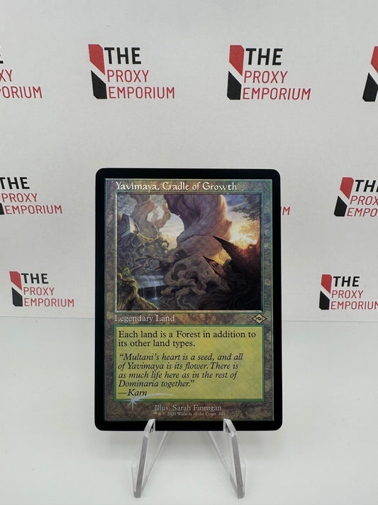 Yavimaya, Cradle of Growth (FOIL) - Modern Horizons 2 - Magic The Gathering Card